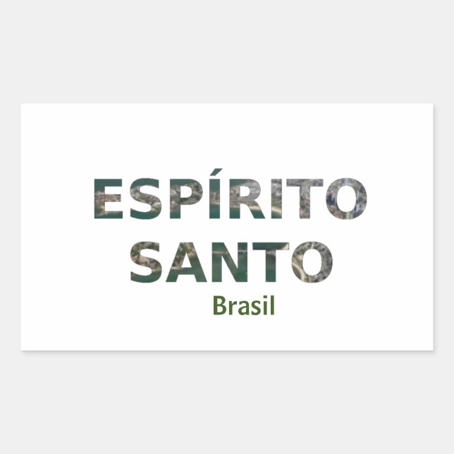 Retangular Adesivo Espírito Santo (Frente)