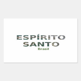 Retangular Adesivo Espírito Santo