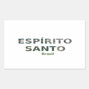 Retangular Adesivo Espírito Santo