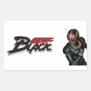 Retangular Adesivo Kamen Rider BLACK