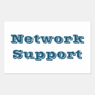 Retangular Adesivo network support