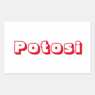 Retangular Adesivo Potosi