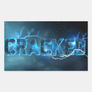 Retangular Adesivo - rachado