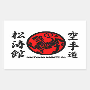 Retangular Adesivo Shotokan Karate-do