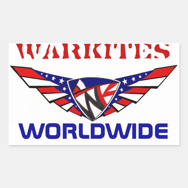 Retangular adesivo warkites (Frente)