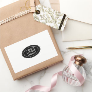 Retangular Moderno, Minimalista, Elegante & Adesivo editável