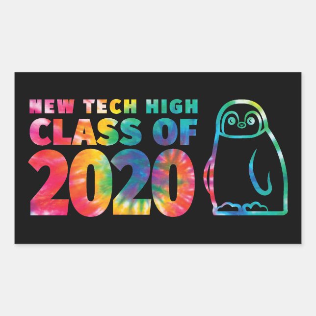 Retangular NTHS Classe de Adesivo 2020 (Frente)