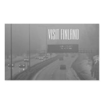 Visite o adesivo da Finlândia