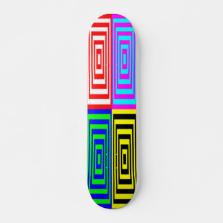 Retângulo Crazy Skateboard