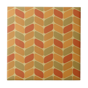 Retângulos Diagonais Vintage Ochre