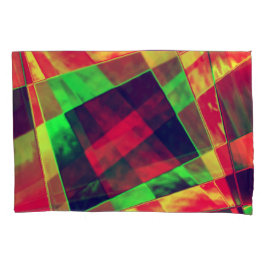 Retângulos e quadrados coloridos inclinados