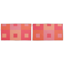 Retângulos Rosa e Laranja