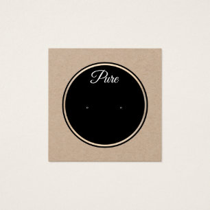 Retentor de Exibição de Estudo de Círculo Kraft Si