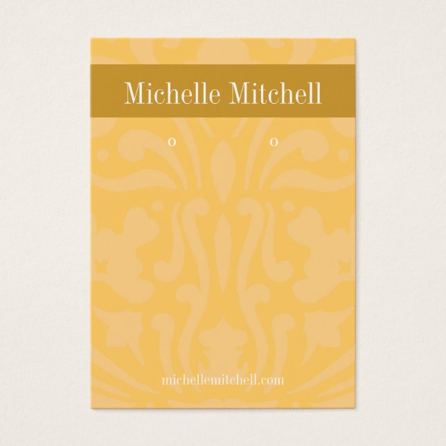 Retentor de ressonância - Cartão de visita |sdmskp (Frente)