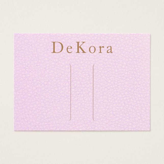 Retentor do Clipe do Cabelo do Couro Cor-de-Rosa (Frente)