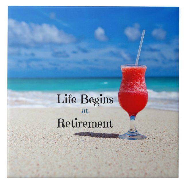 Retirada, Bebida Congelada na Praia, (Frente)