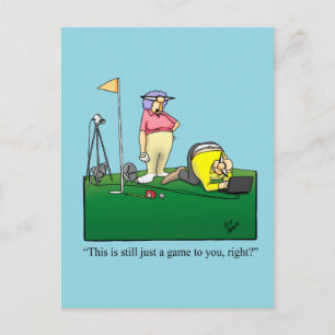 Retirada Engraçada Humor Cartão postal "Espectickl