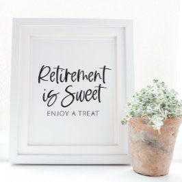 Retirement is Sweet, Enjoy a Treat - Retirement Pa