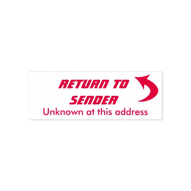 Retornar ao carimbo do remetente (Design)