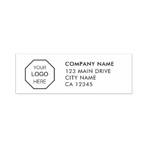 RETORNAR CARIMBO DE ENDEREÇO Autocolante de Carimb