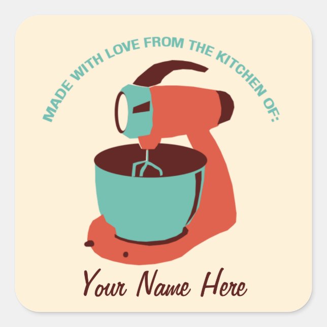 Retrair adesivos 'Da Cozinha de' (Frente)