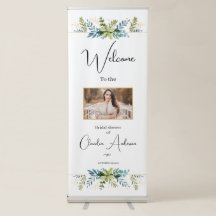 Banner de chá de panela Eucalyptus Greenery