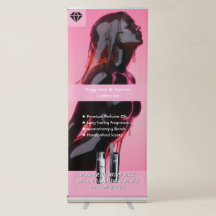 Banner de Perfume de Luxo B – Expositor de Fragrân
