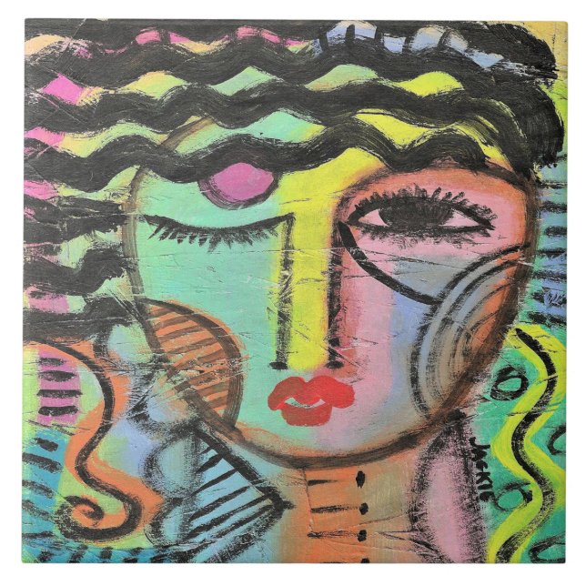 Retrato Abstrato demais no OSB (Frente)