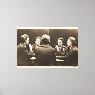 Retrato Cinco-Vias de Canvas Estreita Duchamp