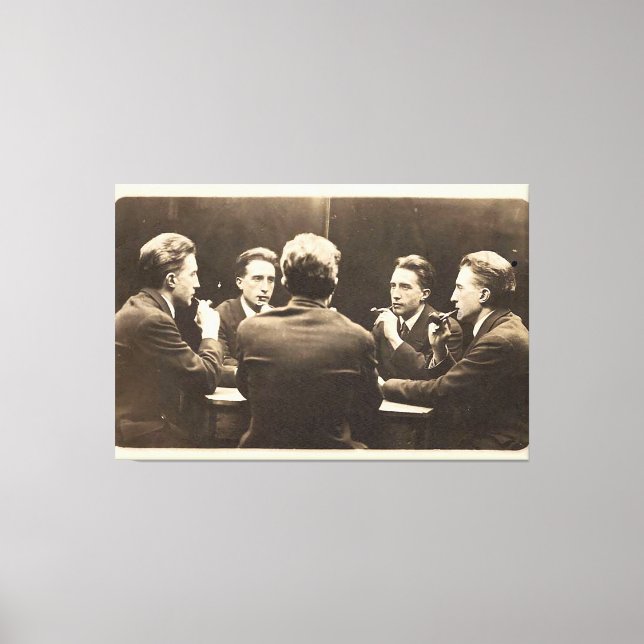 Retrato Cinco-Vias de Canvas Estreita Duchamp (Frente)