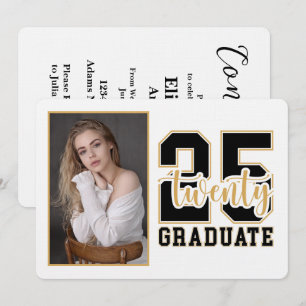 Retrato Classe de Convite para Graduação 2025