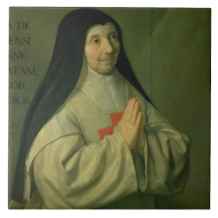 Retrato da mãe Catherine-Agnes Arnauld (1593-1