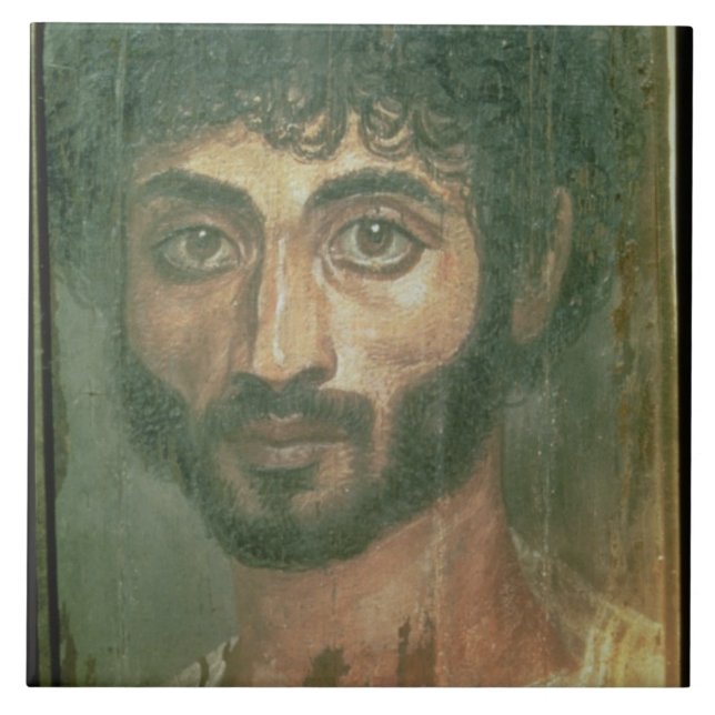 Retrato da mamã de um homem, de Fayum, (Frente)