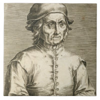Retrato da placa 3 de Hieronymus Bosch