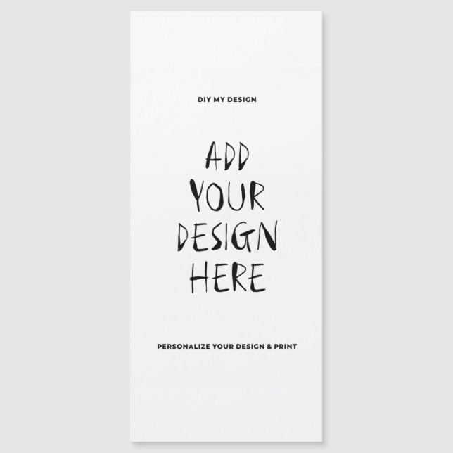 Retrato da placa Magnet de 4" x 9" (Frente)