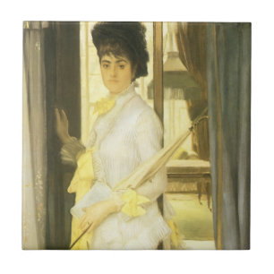 Retrato da Srta. Lloyd por Tissot, retrato antigo
