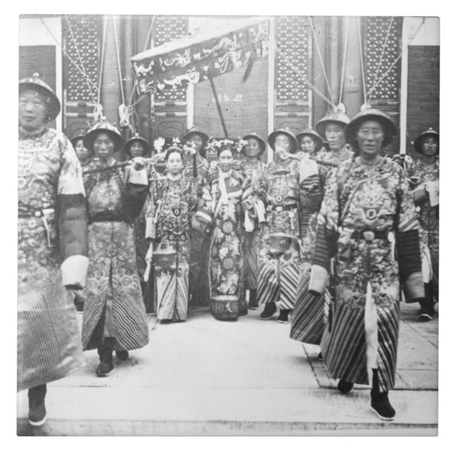 Retrato (de 1835-1908) Dowager de imperatriz (Frente)