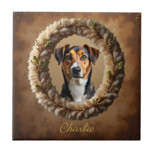 Retrato de Animal de Estimação Personalizado – Bas