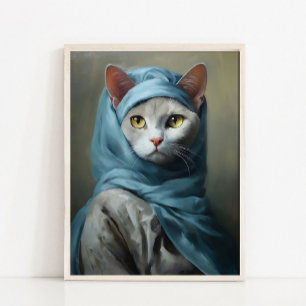 Retrato de Animal Vitoriano, Impressão Vintage de