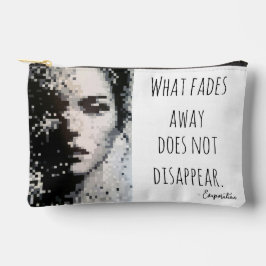 Retrato de Arte em Pixel Preto e Branco