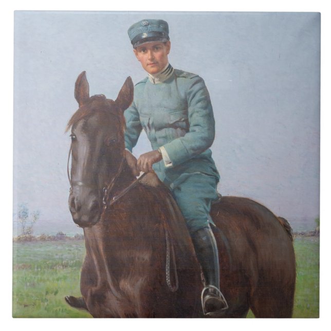 Retrato de Attilio Triboletti (Soldado de Cavalari (Frente)