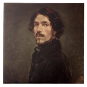 Retrato de auto, c.1840 (óleo em canvas) (veja