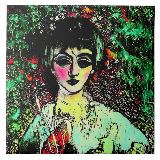 Retrato de Beleza Gótica (Frente)