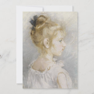 Retrato de Blanche Pontillon   Berthe Morisot
