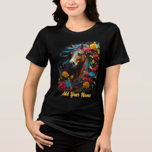 Retrato de Cavalo em Arte Pop Vibrante