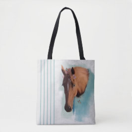 Retrato de Cavalo - Saco de Tote