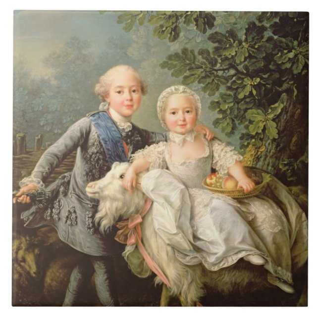Retrato de Charles Philippe de France (1757-1836) (Frente)