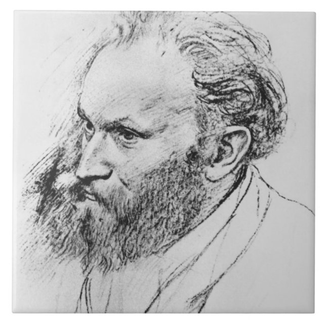 Retrato de Edgar Degas | de Edouard Manet (Frente)