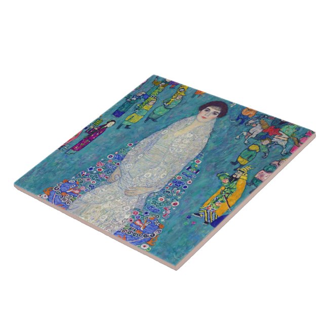Retrato de Elisabeth Lederer, Gustav Klimt (Lateral)