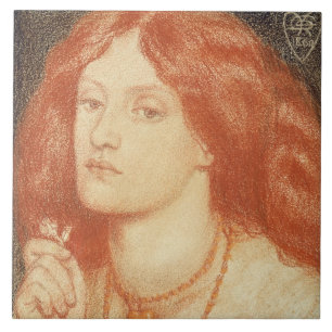 Retrato de Elizabeth Siddal (1834-62), 1860